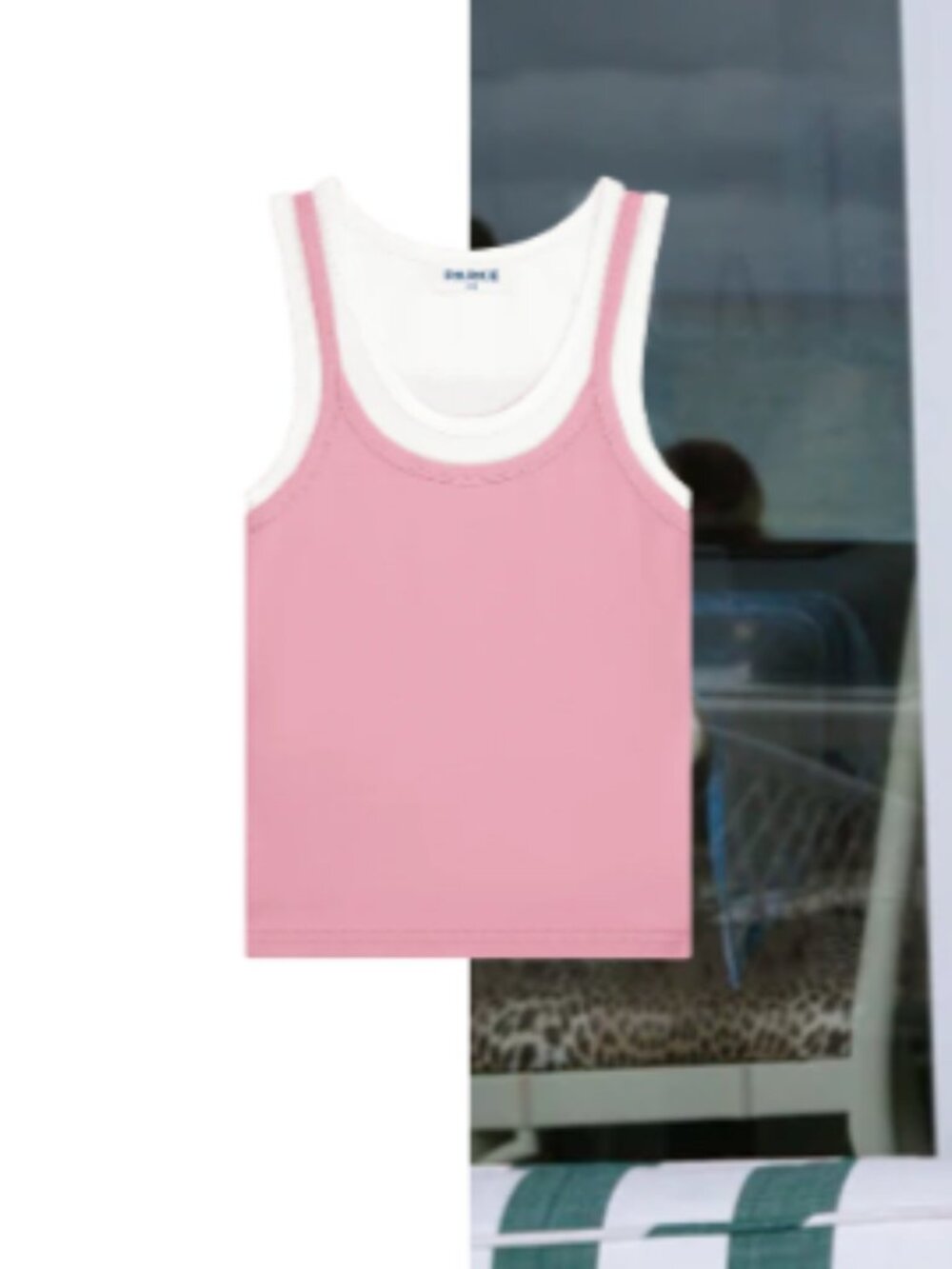 Parke Summerland : Layered Tank: Conch NWT/ In Bag Size Small - Picture 3 of 5